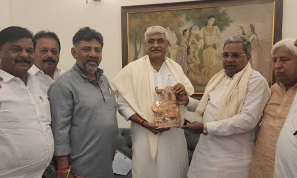 कावेरी विवाद : सीएम सिद्दारमैया बोले - जल शक्ति मंत्री शेखावत के साथ चर्चा सार्थक रही